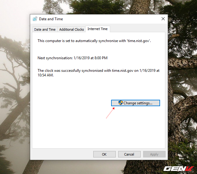 Cách khắc phục lỗi thời gian luôn hiển thị sai trên Windows 10