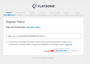 Hướng dẫn kích hoạt Theme Flatsome [Update]