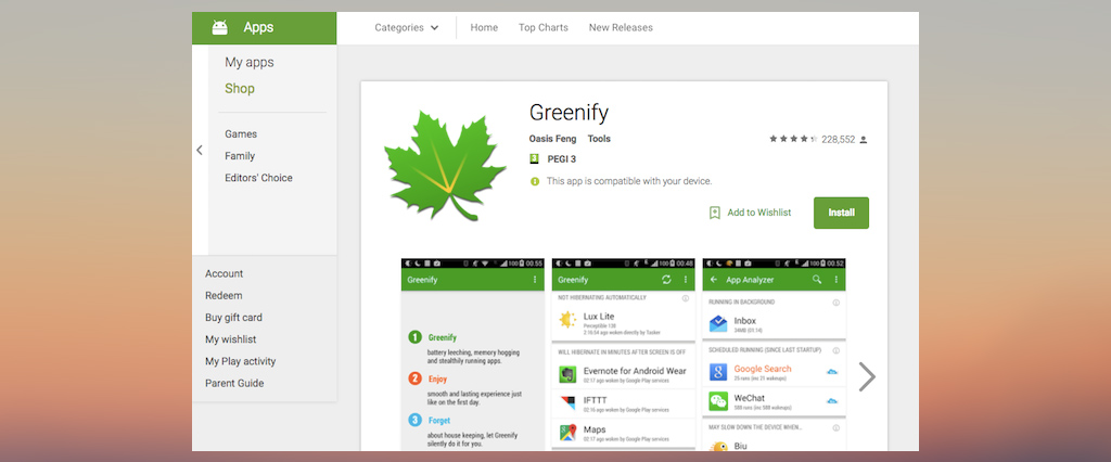 Kiểm soát ứng dụng chạy nền tốt hơn với Greenify
