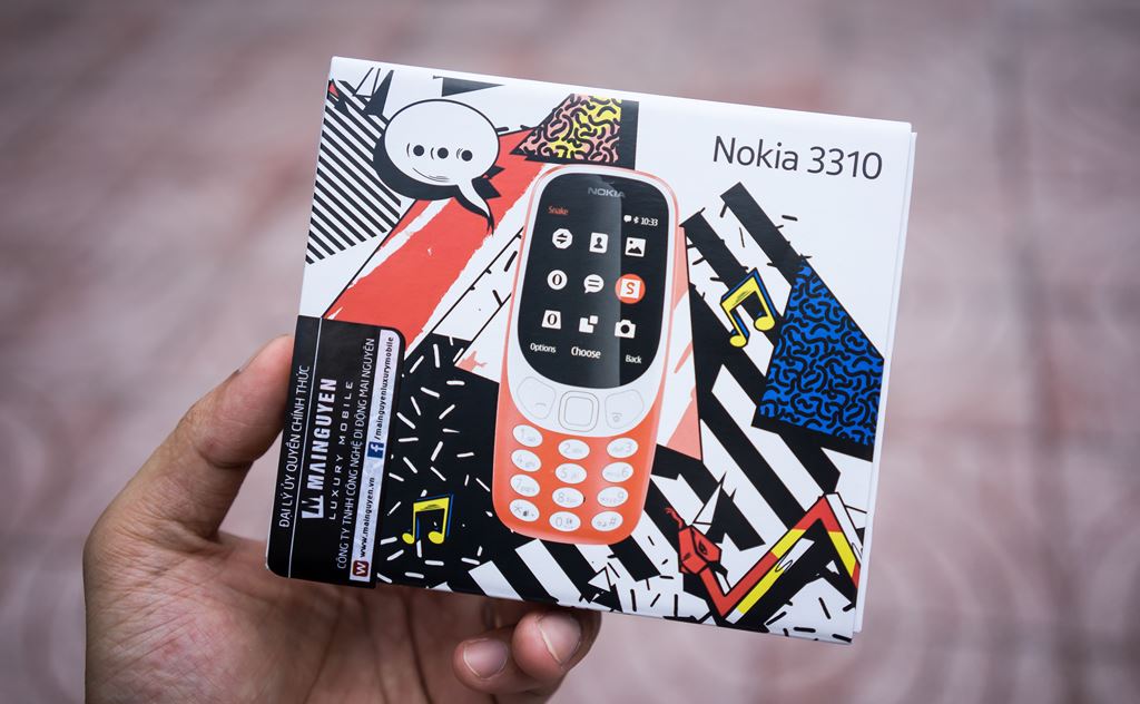 Trên tay Nokia 3310 made in Việt Nam giá 1 triệu