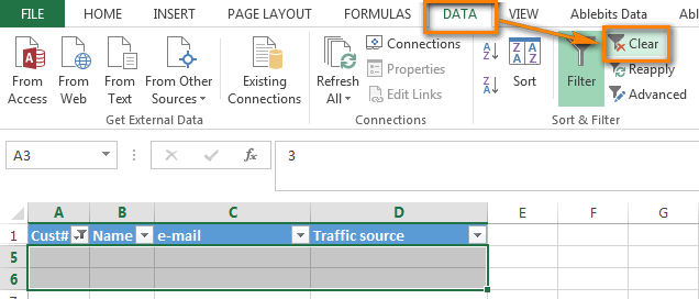 Hướng dẫn cách xóa những dòng trống dữ liệu trong Excel