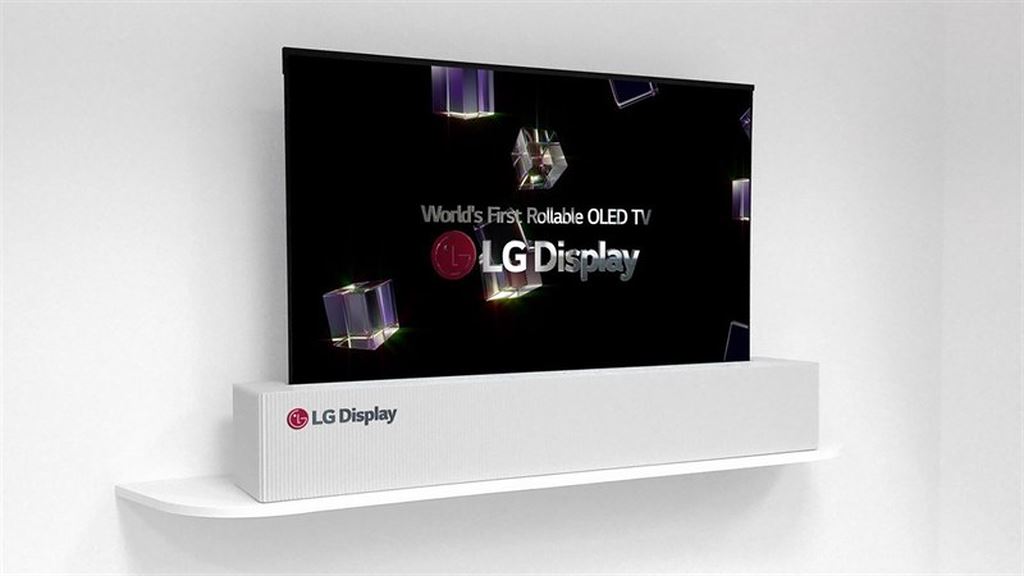 CES 2018: LG giới thiệu TV OLED 65 inch có thể cuộn lại được