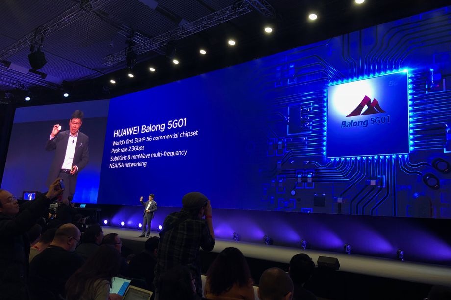 Huawei công bố phiên bản đầu tiên chip 5G cho thiết bị di động
