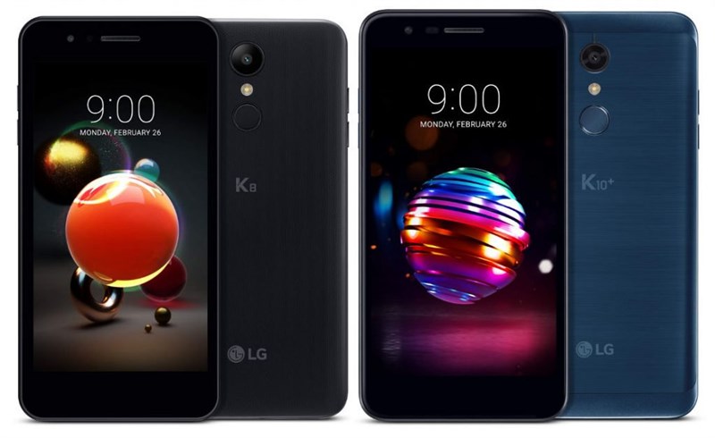 LG K8 2018 và K10 2018 chính thức ra mắt trước thềm MWC 2018