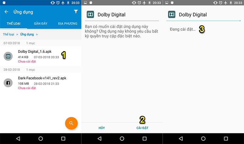 Cách thêm tính năng Dolby ATMOS cho android trên tất cả các thiết bị
