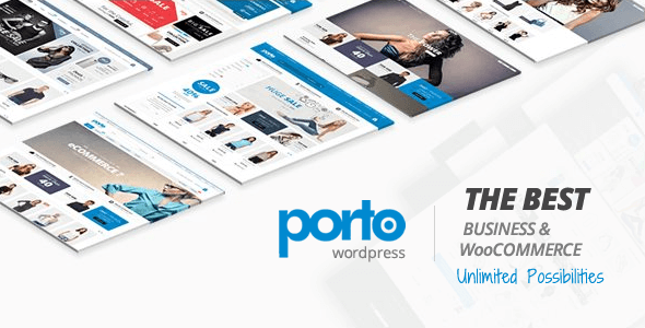 Miễn phí tải về Theme Porto Responsive WordPress + eCommerce Theme