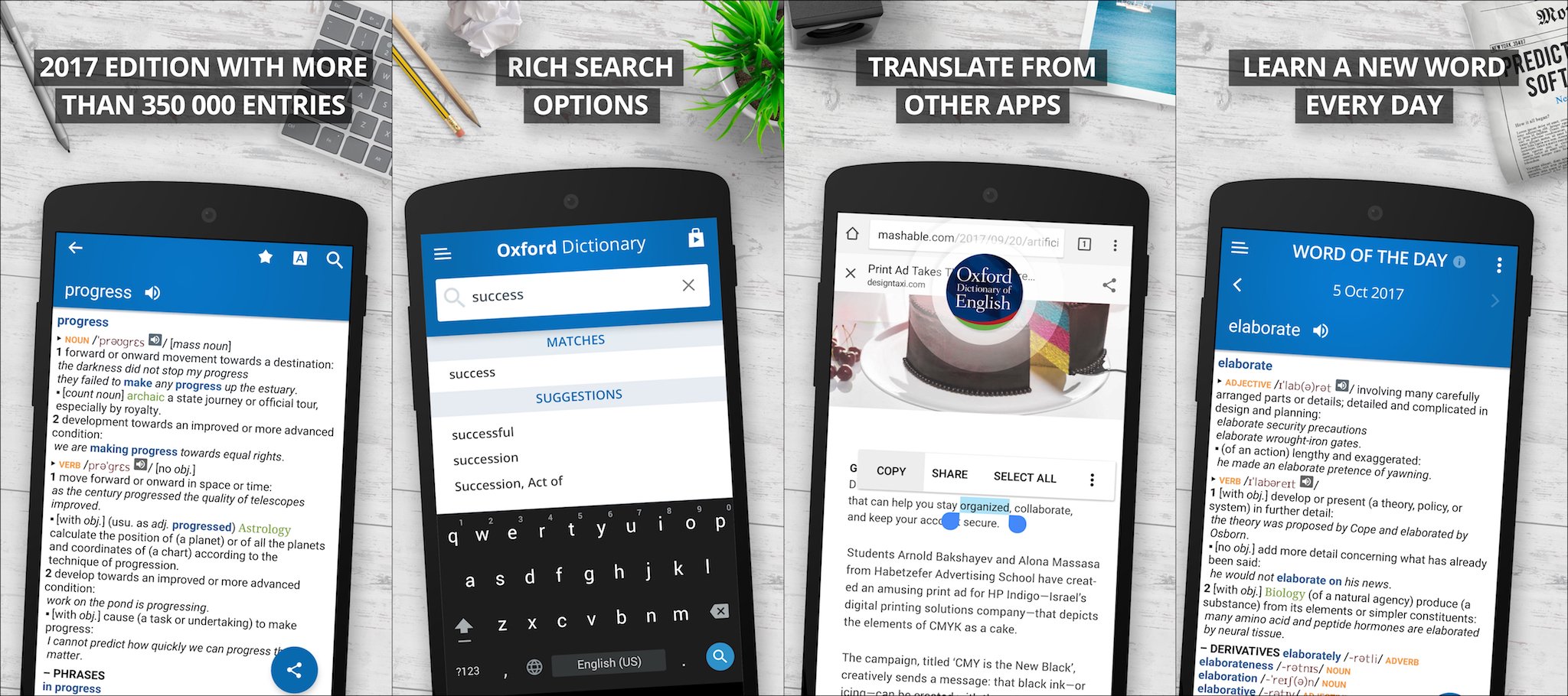Tốp 5 từ điển để học tiếng Anh trên Android và iOS