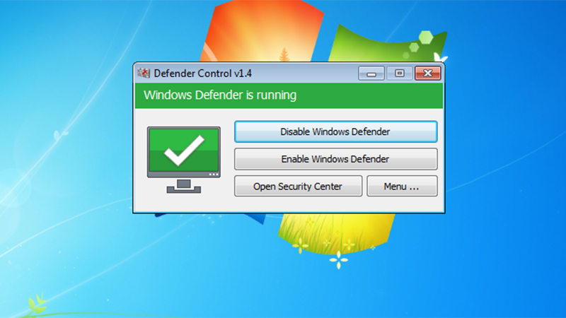 Cách tắt Windows Defender chỉ với 1 click