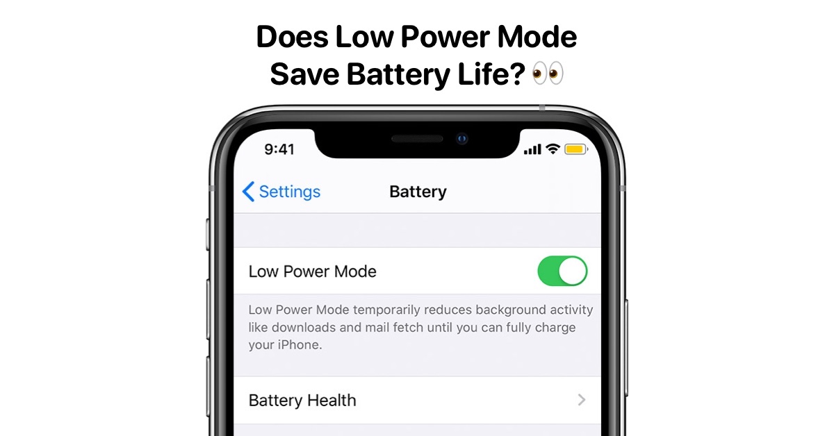 ways to save battery on iphone