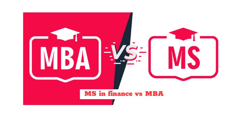 Key Differences MS in finance vs MBA